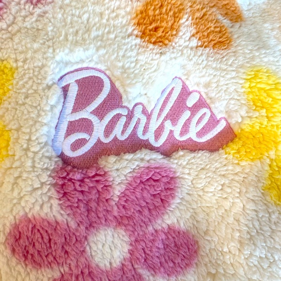 Barbie Hoodie Floral Sherpa - Picture 10 of 11